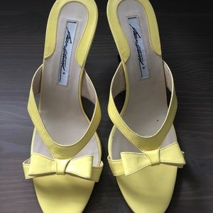 Brian Atwood Yellow Sandals